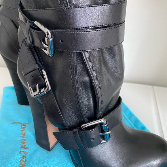 Jean-Michel Cazabat Leather Booties - Picture 11 of 13